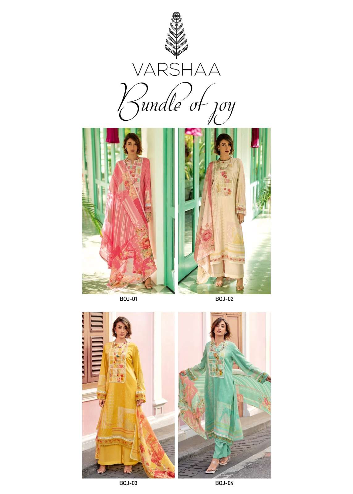 Bundle of Joy By Varsha Cotton Wholesale Designer Salwar Suits In India